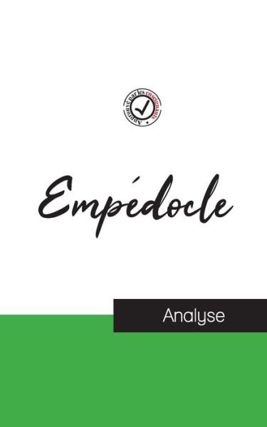 Cover for Empedocle · Empedocle (etude et analyse complete de sa pensee) (Taschenbuch) (2022)