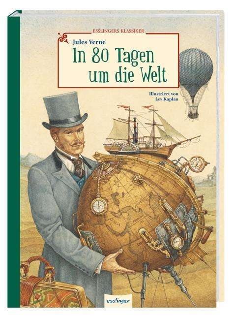 Cover for Verne · In 80 Tagen um die Welt (Book)