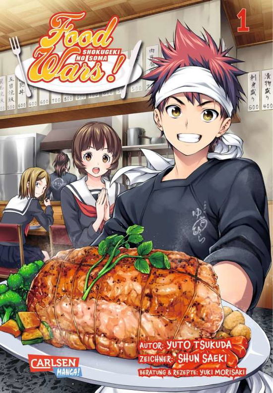 Tsukuda · Food Wars - Shokugeki No Soma, (Bok)