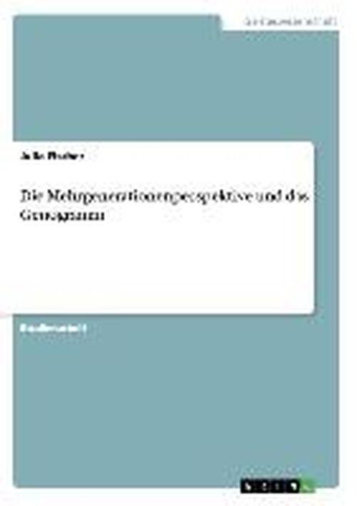 Cover for Julia Fischer · Die Mehrgenerationenperspektive Und Das Genogramm (Paperback Bog) [German edition] (2008)