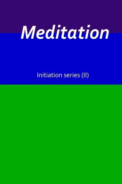 Cover for Jochen Blumenthal · Meditation (Paperback Book) (2018)