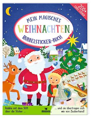 Cover for Toni Stemp · Mein magisches Rubbelsticker-Buch Weihnachten (Book) (2024)