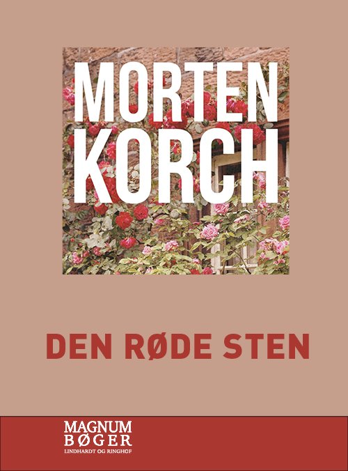 Cover for Morten Korch · Den røde sten (Storskrift) (Innbunden bok) [1. utgave] (2021)