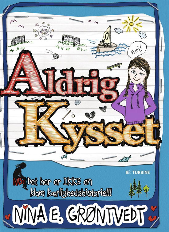 Cover for Nina E. Grøntvedt · Aldrig kysset (Hardcover Book) [1º edição] (2015)