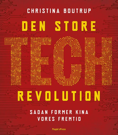 Cover for Christina Boutrup · Den Store Tech Revolution (Sewn Spine Book) [1st edition] (2018)