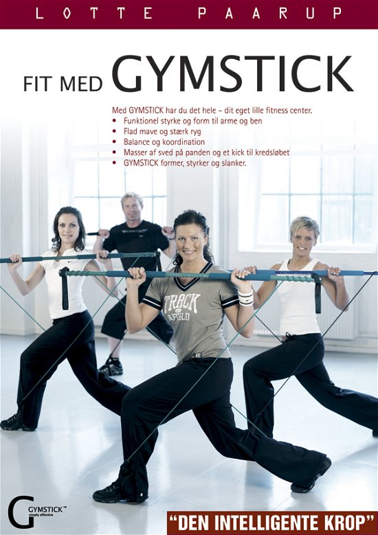 Cover for Lotte Paarup · Fit med Gymstick (DVD) [1:a utgåva] (2006)