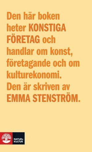Cover for Emma Stenström · Konstiga företag (Paperback Book) (2009)