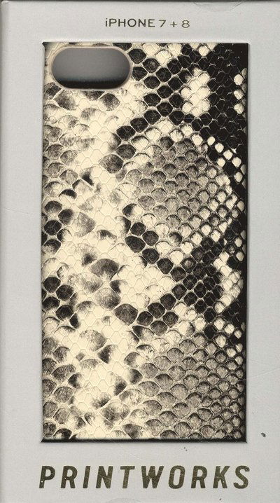 Cover for Iphone 7/8 Case - Beige Snake (Book) (2018)