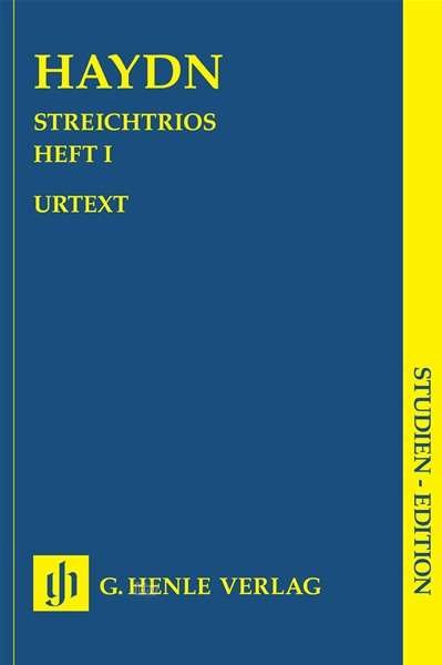 Cover for Haydn · Streichtrios.1,2Vl+Vc,StPt.HN9424 (Bog)