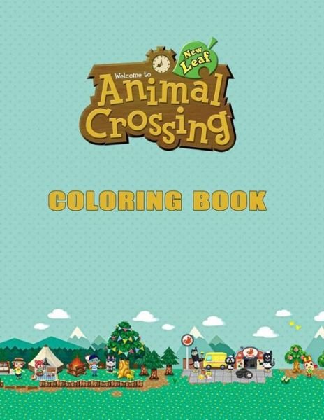 Cover for Bn Touttibt · Animal Crossing Coloring Book (Taschenbuch) (2020)