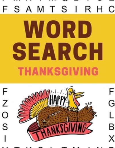 Cover for Getelan Journals · Word Search Thanksgiving (Paperback Book) (2020)