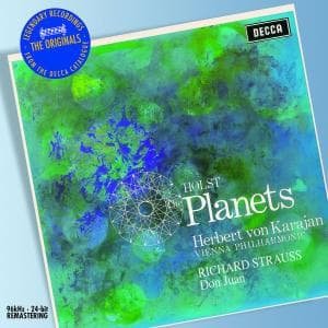Cover for Karajan Herbert Von / Wiener P · Holst: the Planets (CD) [Remastered edition] (2007)
