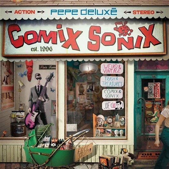 Cover for Pepe Delux · Comix Sonix (CD) (2024)