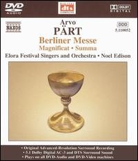 Cover for Edison / Elora Festival Singers · Berliner Messe *s* (DVD/DVD-Audio) (2004)