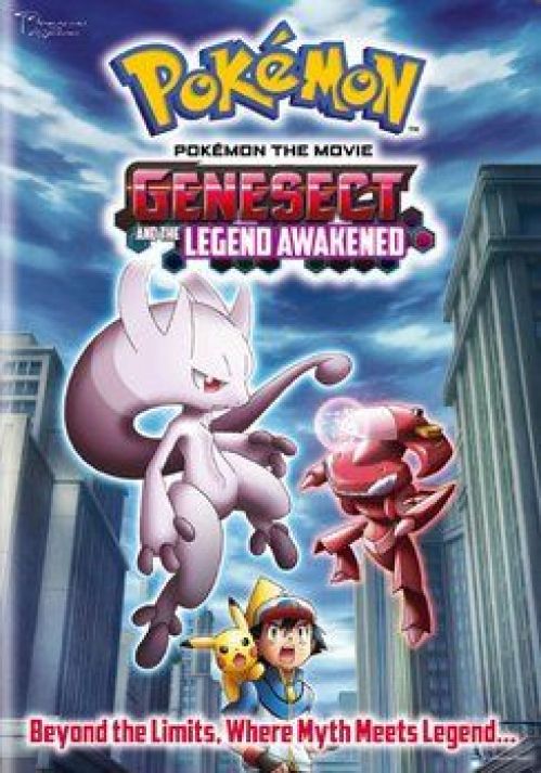 Cover for Pokemon the Movie: Genesect &amp; Legend Awakened (DVD) (2013)