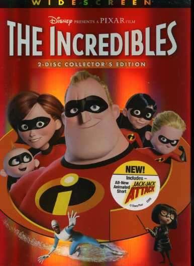 Cover for Incredibles (DVD) [Widescreen edition] (2005)