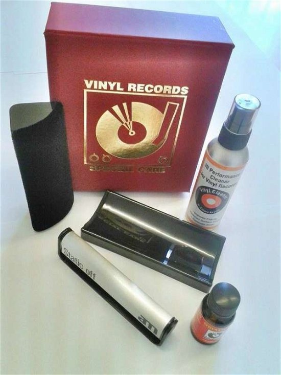 Vinyl Records Special Care Box Set Red - Music Protection - Merchandise - SIMPLY ANALOG - 0799559025250 - 