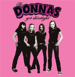 The Donnas · Get Skintight (Remastered) (Purple with Pink Swirl Vinyl) (LP) [Remastered edition] (2023)