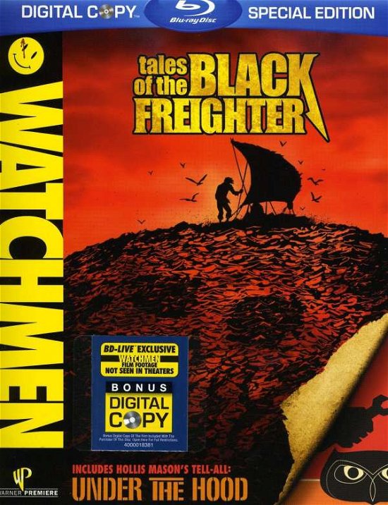Cover for Watchmen: Tales of the Black Freighter · Watchmen: Tales of the Black Freighter -brdvd- (DVD) [Special edition] (2009)