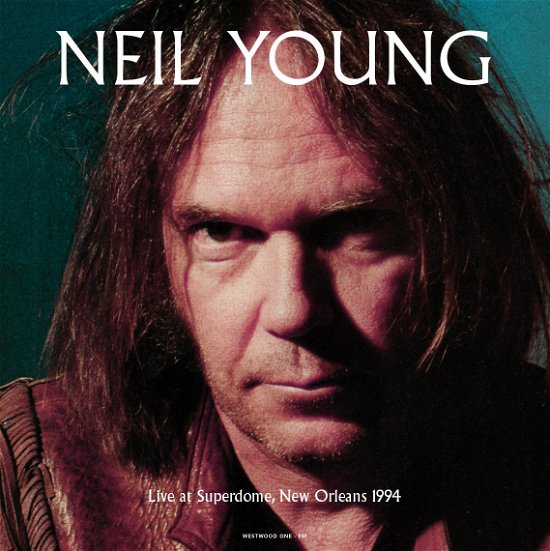 Cover for Neil Young · Live At Superdome New Orleans La - September 18. 1994 (Blue Vinyl) (LP) (2017)