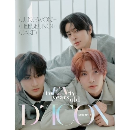 Enhypen · Tw(EN-)ty Years Old - Dicon Volume N19 (Book) [Jungwon + Heeseung + Jake edition] (2024)