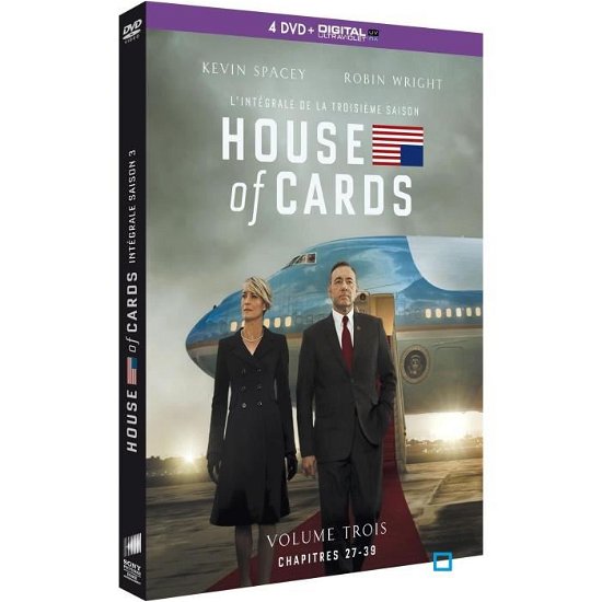 Cover for House of Cards Saison 3 (DVD)