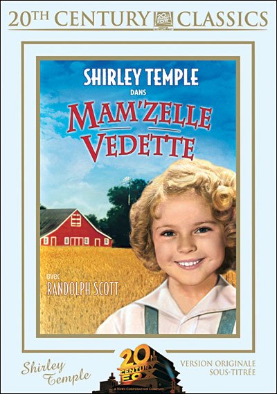 Cover for Mam'zelle Vedette · Temple Shirley (DVD)