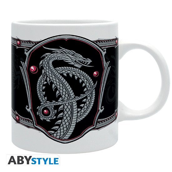 Cover for Game of Thrones · HOUSE OF THE DRAGON - Mug - 320 ml - Silver Dragon (Legetøj)
