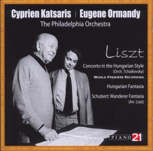 Katsaris Archives 10 - Liszt / Katsaris / Phl / Ormandy - Music - PIANO 21 - 3760051450250 - November 10, 2009