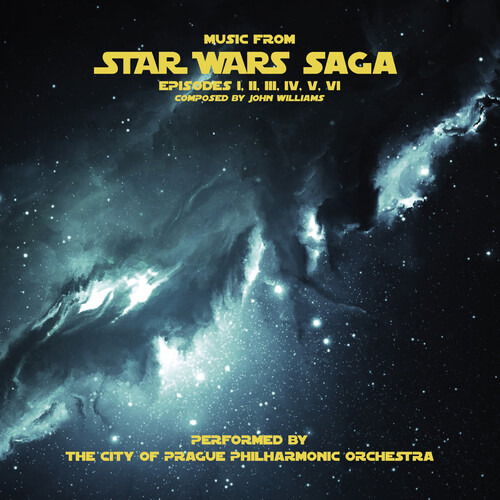 Music From Star Wars Saga - City Of Prague Philharmonic Orchestra - Musique - DIGGERS FACTORY - 3760300310250 - 6 décembre 2019