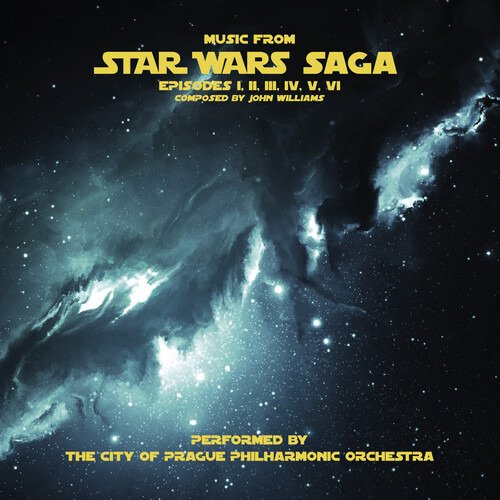 Music From Star Wars Saga - City Of Prague Philharmonic Orchestra - Musiikki - DIGGERS FACTORY - 3760300310250 - perjantai 6. joulukuuta 2019