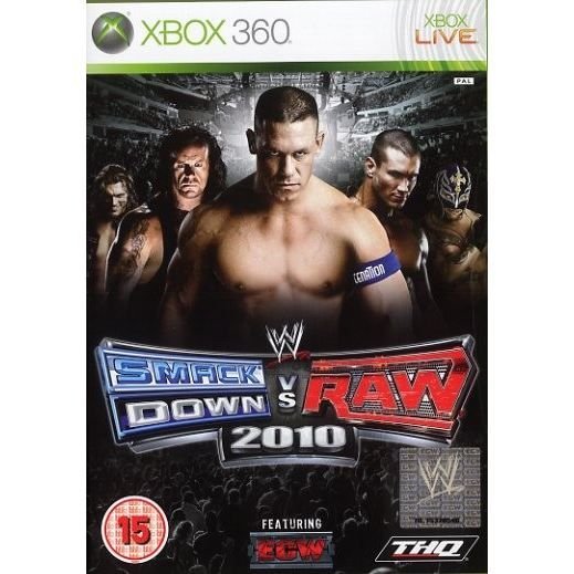 Cover for Thq · Spil-xbox Wwe Smackdown vs. Raw 2010 - Smackdown vs. Raw 2010 (XBOX) (2012)