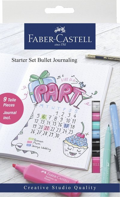 Faber · Faber-castell - Bullet Journaling Starter Set (9 Pcs) (267125) (Toys)