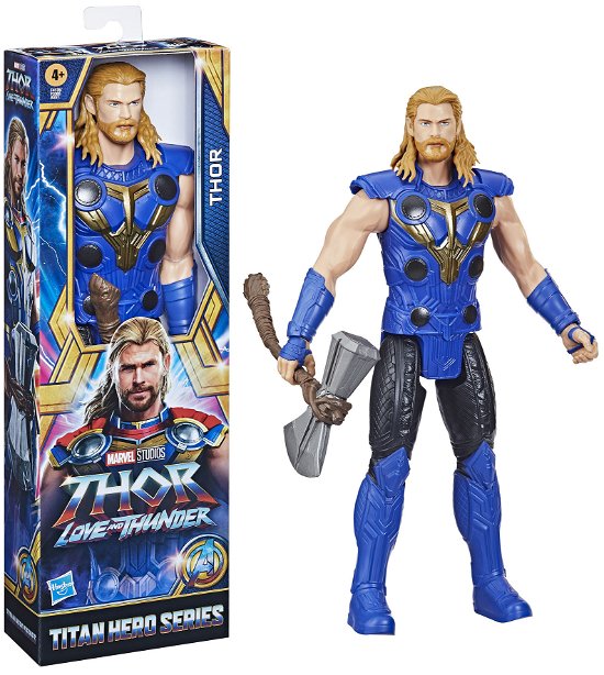 Marvel  Thor Love and Thunder  Titan Hero Series  Thor Toys - Marvel  Thor Love and Thunder  Titan Hero Series  Thor Toys - Merchandise - Hasbro - 5010993978250 - 