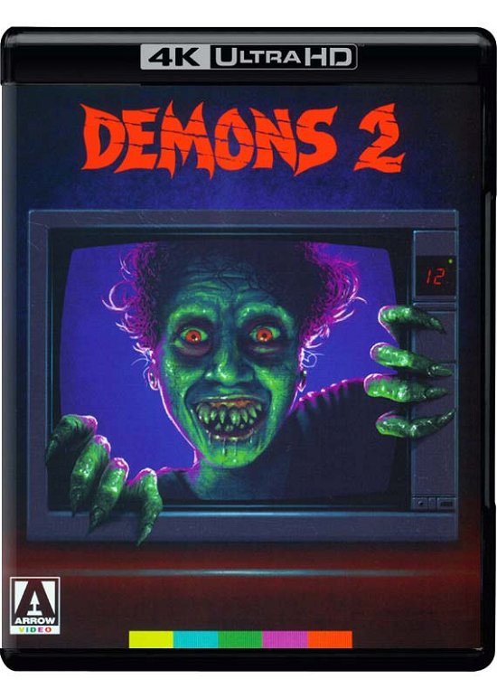 Cover for Demons 2 · Demons 2 (Dual Format Uhd+Bd) (Blu-ray) (2021)