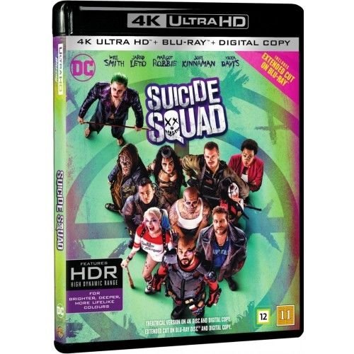 Cover for Suicide Squad (Extended Cut) (4K UHD + Blu-ray) [Extended Cut edition] (2016)