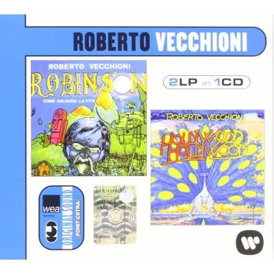 Cover for Roberto Vecchioni · Robinson / Hollywood Hollywood (CD) (2013)