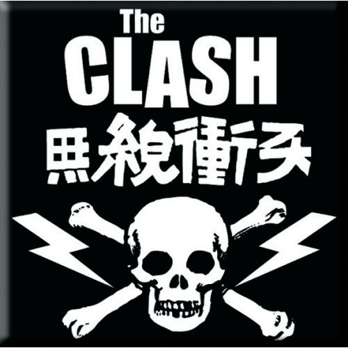 Cover for Clash - The · The Clash Fridge Magnet: Skull &amp; Crossbones (Magnet) (2014)