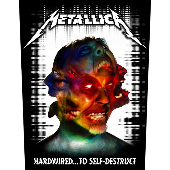 Metallica Back Patch: Hardwired to Self Destruct - Metallica - Merchandise - PHD - 5055339773250 - 30. Oktober 2020