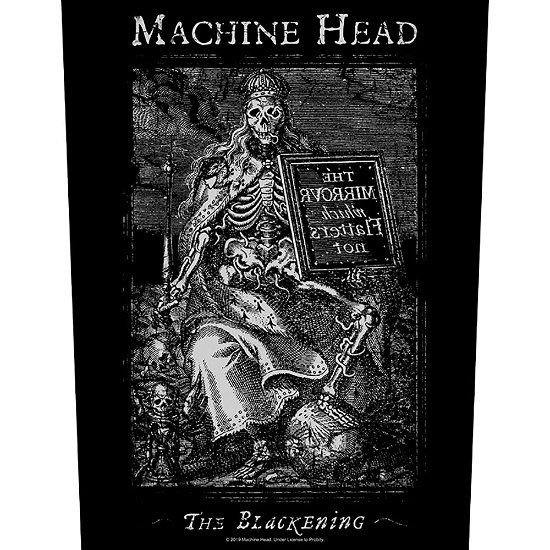 Cover for Machine Head · Machine Head Back Patch: The Blackening (MERCH)