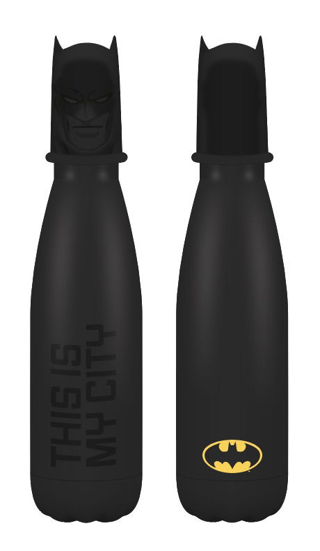 Batman Water Bottle (Metal) 3D Lid 500ml - Dc Comics - Merchandise - DC COMICS - 5055453482250 - 3. Juni 2022