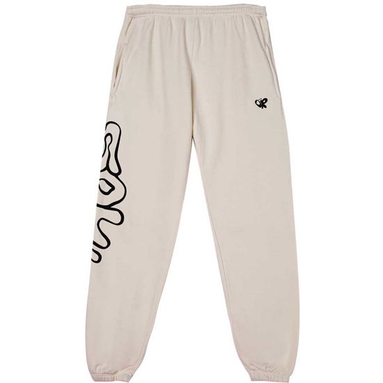 Olivia Rodrigo Unisex Joggers: Sour (Natural) (Ex-Tour) - Olivia Rodrigo - Fanituote -  - 5056737231250 - tiistai 30. tammikuuta 2024