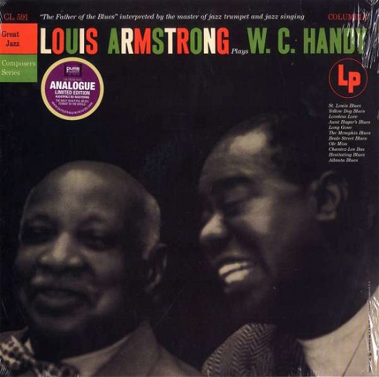 Cover for Louis Armstrong · Plays W.C. Handy (LP) [180 gram edition] (2022)