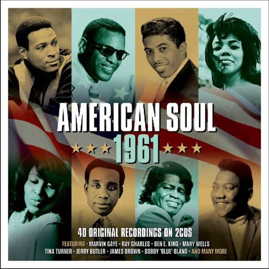 Cover for Various Various Artists · American Soul 1961 (CD) [Digipack] (2018)