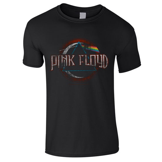 Cover for Pink Floyd · Dark Side of the Moon New Logo (T-shirt) [size XL] (2025)