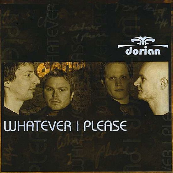 Cover for Dorian · Whatever I Please (CD) (2008)