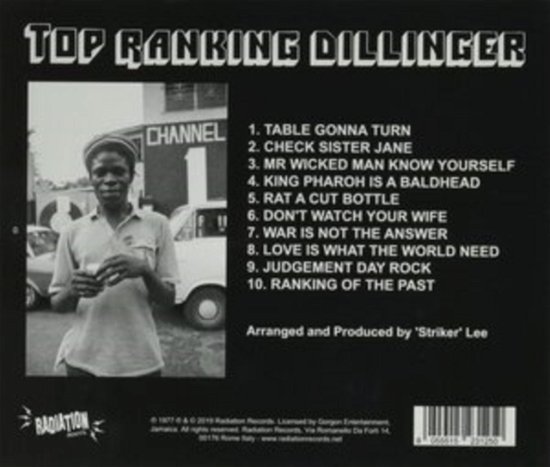 Cover for Dillinger · Top Ranking (CD) (2022)