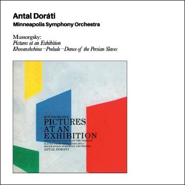 Cover for Antal Dorati · Mussorgsky: Pictures At An Exhibition (CD) (2015)