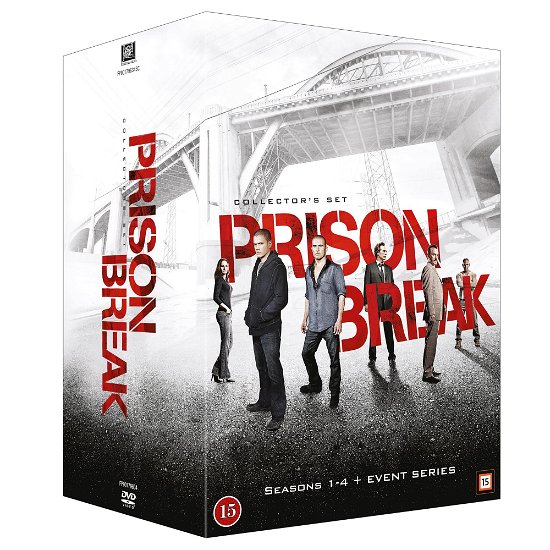 Prison Break Seasons 1-4 + Event Series (Box Set) -  - Film -  - 8717418588250 - 3. juli 2017