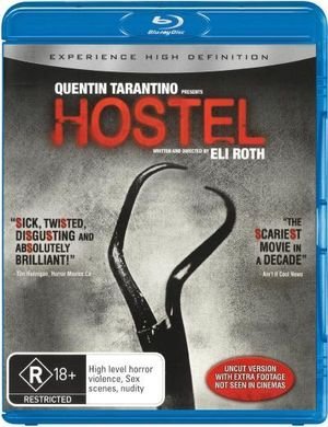 Cover for Eli Roth · Hostel (Blu-Ray) (2006)